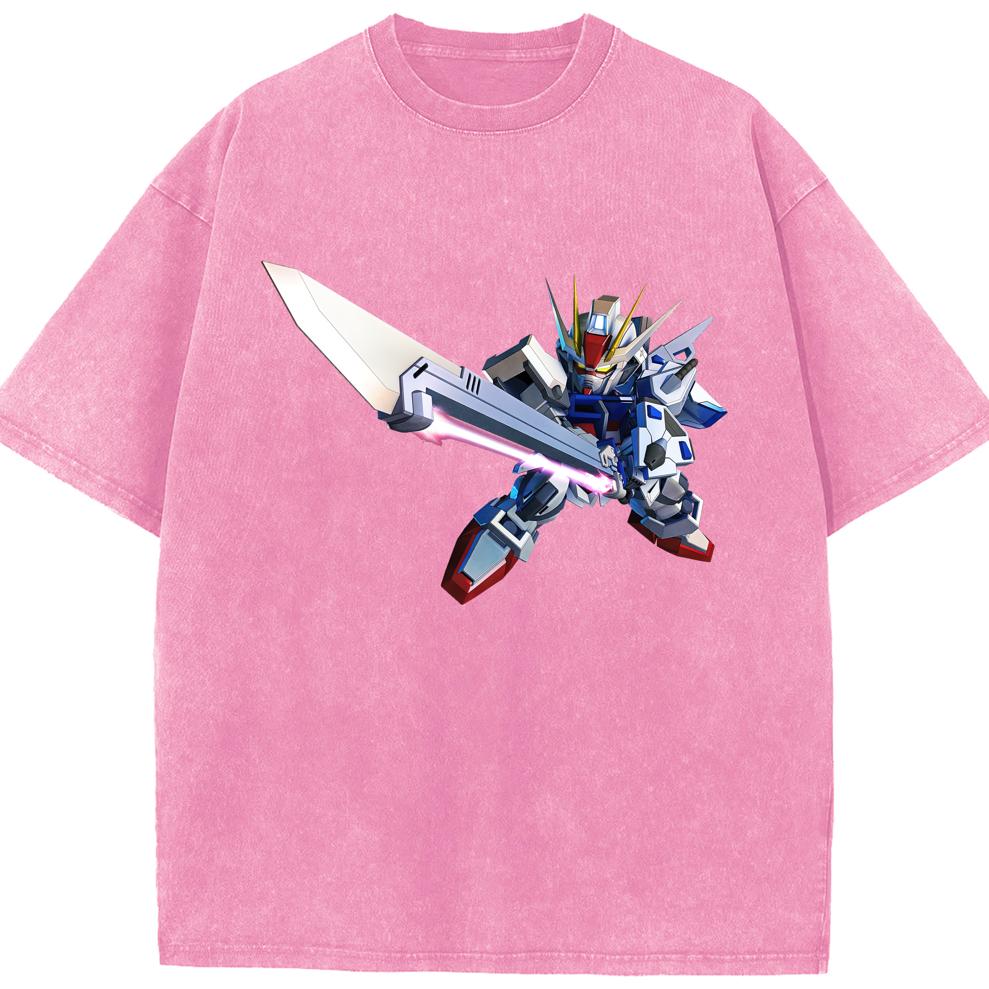 （画像用） 機動戦士ガンダム Mobile Suit Gundam 綿100% ヴィンテージ風 半袖Tシャツ（フロントプリント）